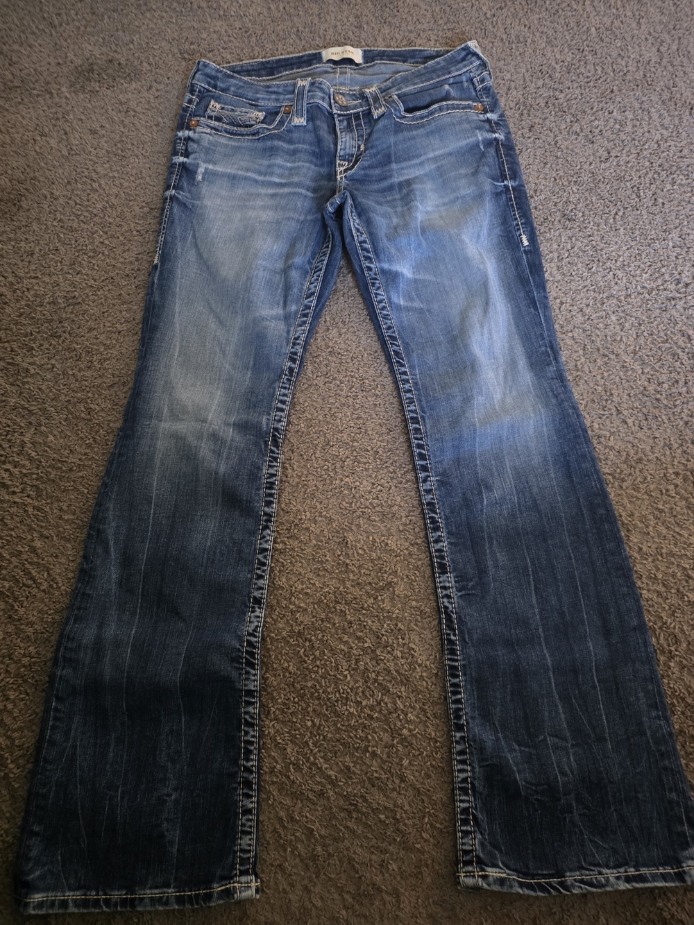 Big Star Women’s Blue Wash Bootcut Jeans 29r